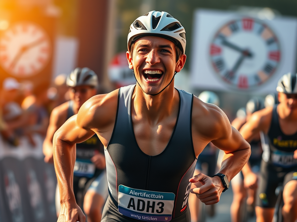 [S44] Triathlon et TDAH : l’équilibre fragile entre l’énergie qui me porte et celle qui&nbsp;m’épuise